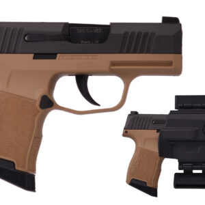 SIG SAUER P365 9MM BK/FDE 10+1 PCK OR