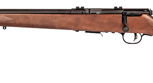 SAVAGE ARMS 93 BOLT 17HMR BL/WD HVBBL LH