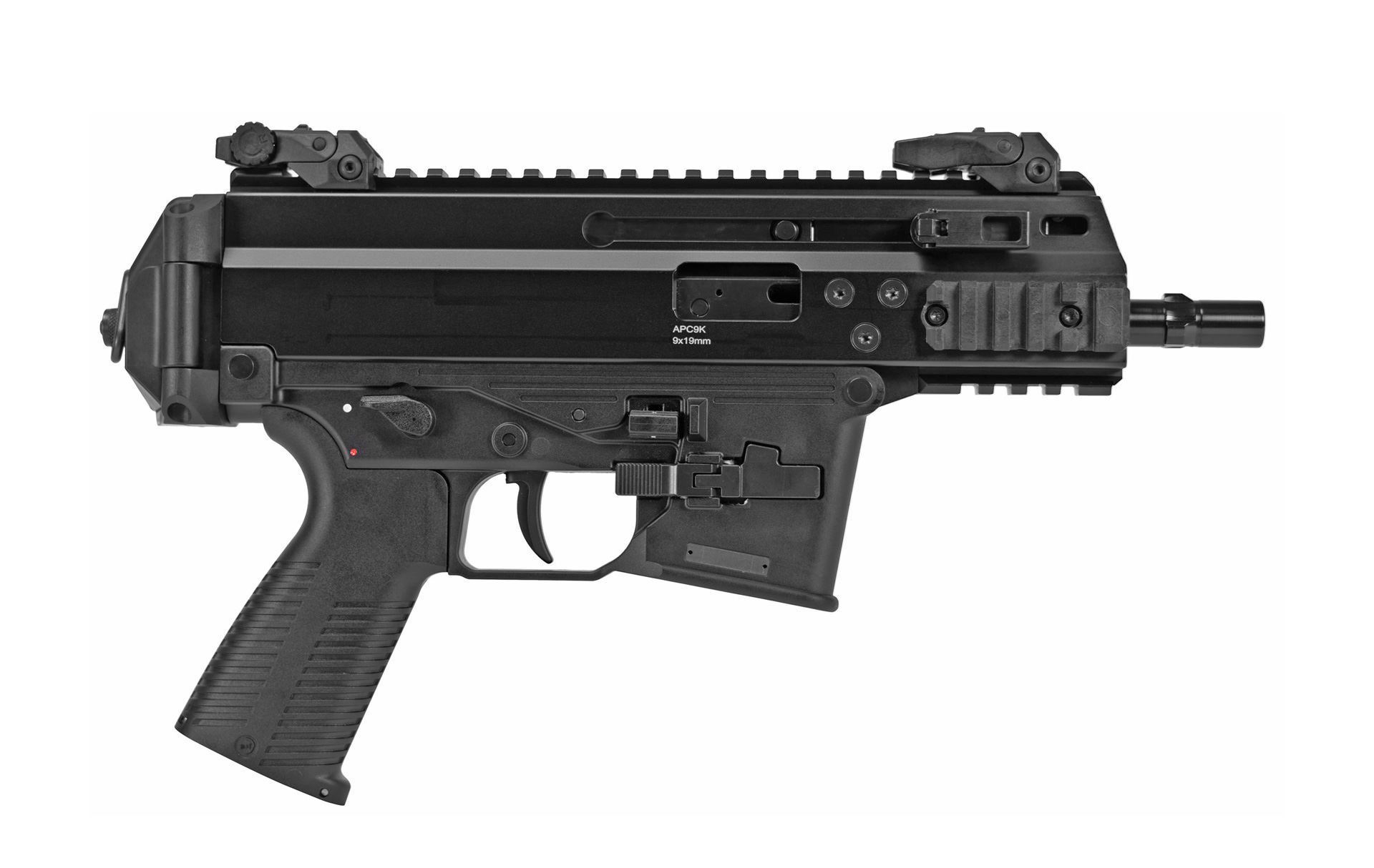 B&T APC9K PRO 9mm Semi-Auto Pistol 4.5" Barrel 33rd Glock Mags