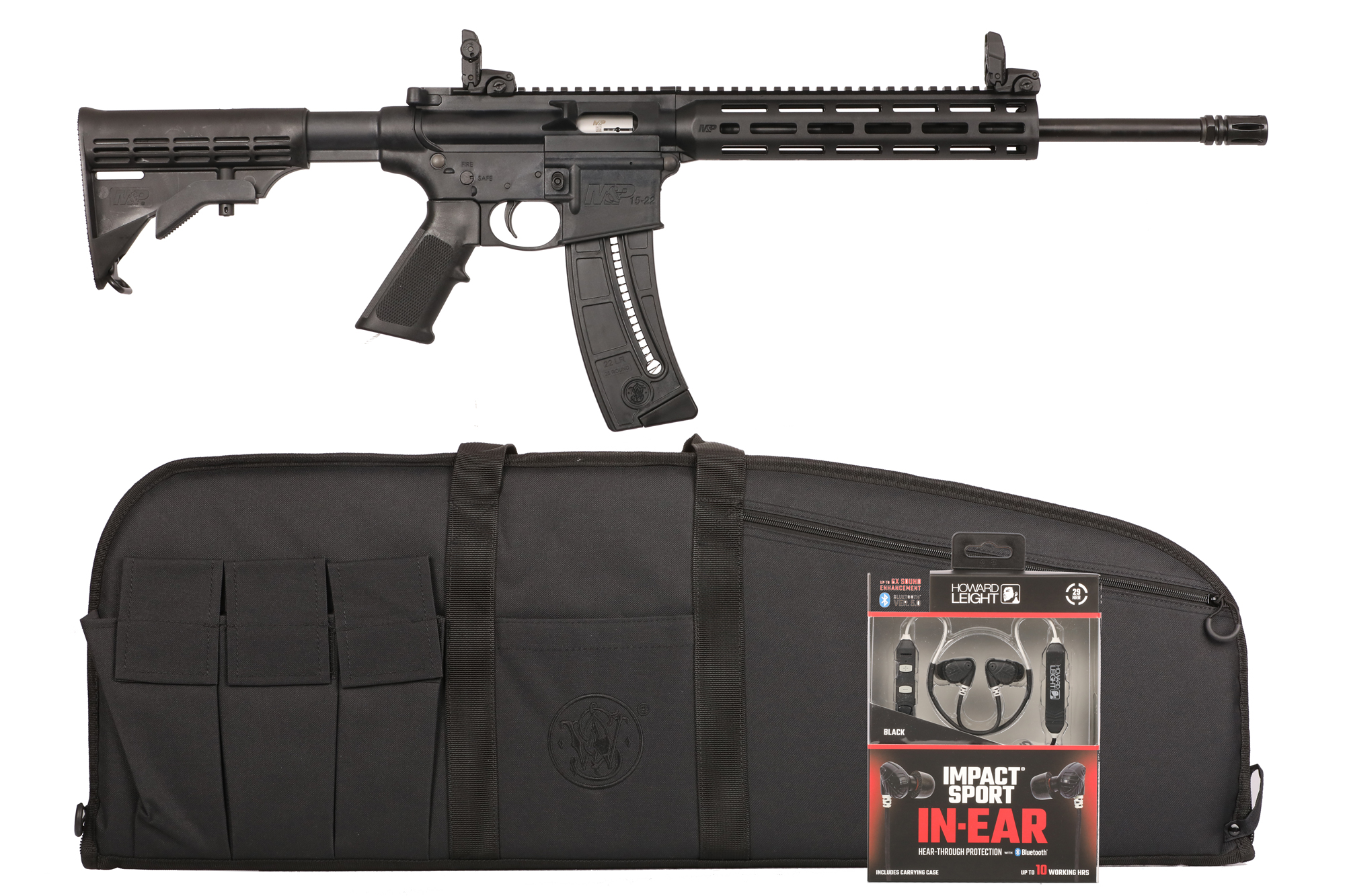 SMITH AND WESSON M&P15-22 SPORT 22LR BUNDLE