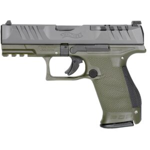 WALTHER ARMS PDP 9MM COMPACT 4" BLK/GRN OR