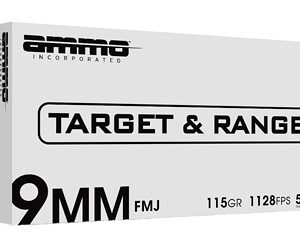 AMMO INC T&R 9MM 115GR FMJ 50/1000