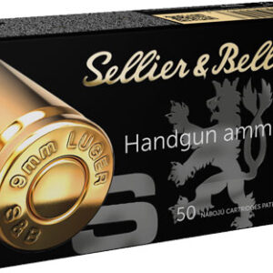 S&B 9MM LUGER 124GR FMJ - 50RD 20BX/CS