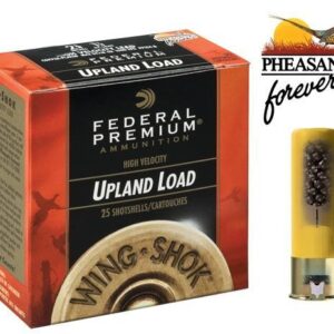 Federal Premium Wing-Shok Pheasants Forever High Velocity - 20ga 2-3/4" 1oz. #5-Shot 25/Box