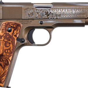 AUTO-ORDNANCE 1911A1 45ACP - BOOTLEGGER WOOD GRIPS