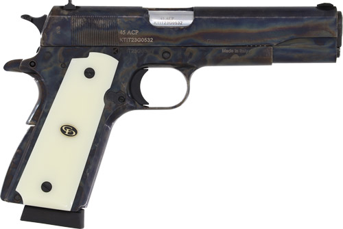 CHARLES DALY 1911 FIELD 45ACP - 5" FS CASE COLORED/IVORY GRIPS