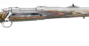 RUGER M77 GUIDE GUN W/MBS - 338 WIN MATTE S/S