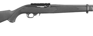 RUGER 10/22 CARB BL/SYN FLASH SUPP