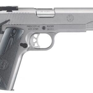 RUGER SR1911 TARGET 45ACP SS/G10 5"