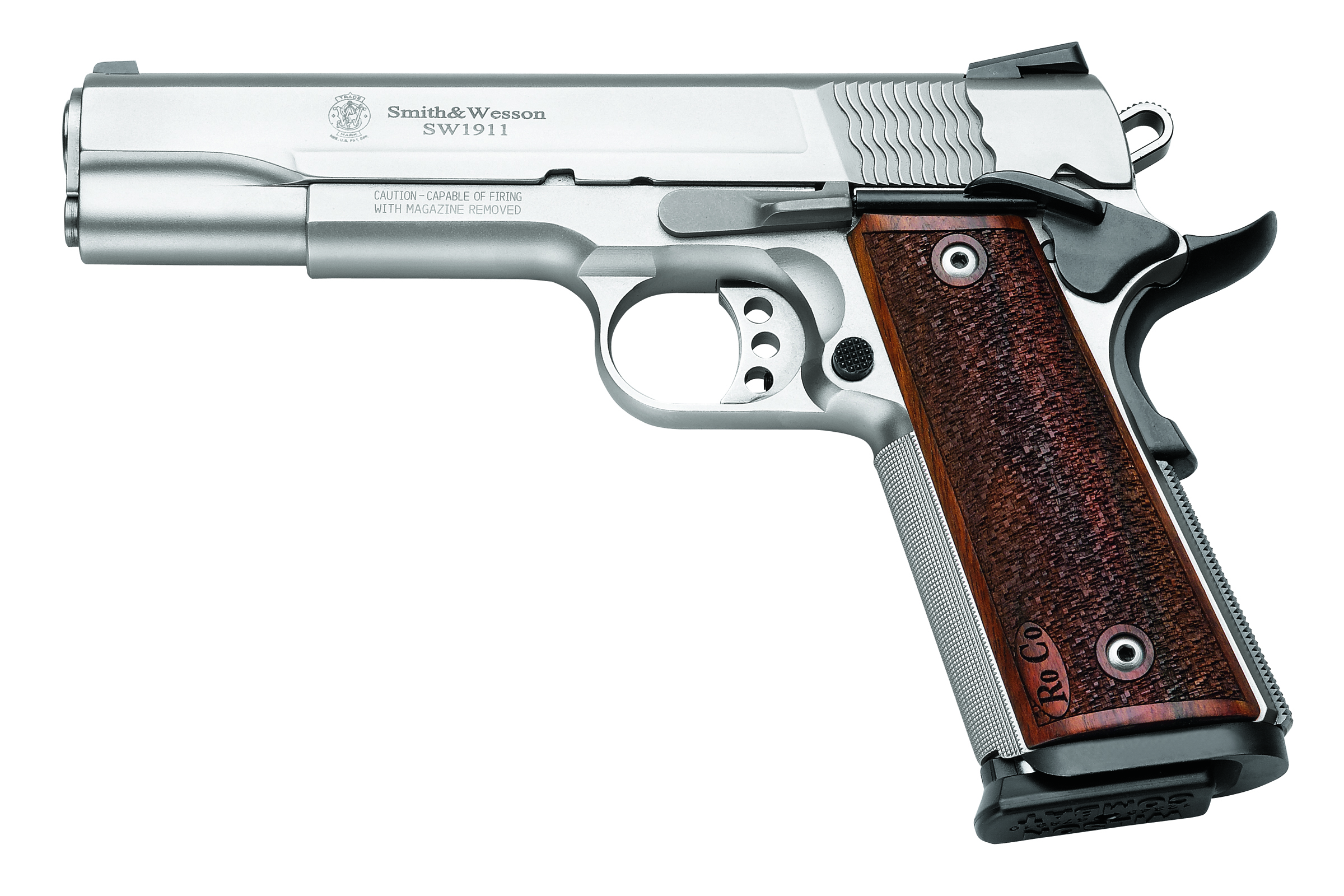 SMITH AND WESSON SW1911 9MM 10+1 5" SS/WD FS