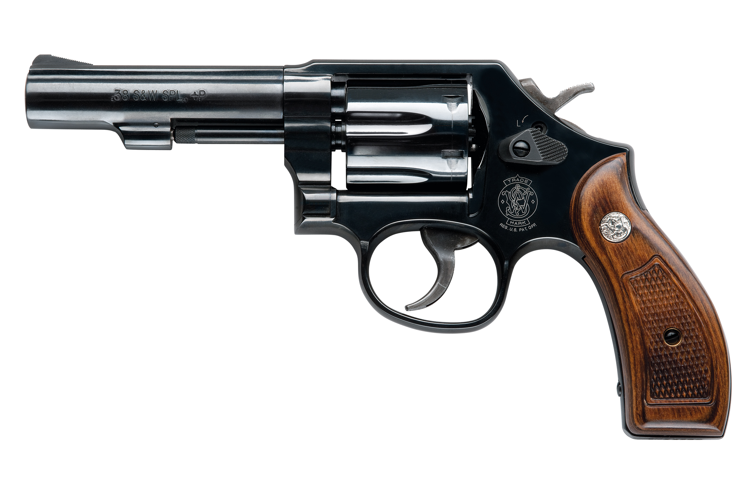 SMITH AND WESSON 10 38SPC 4" BLUE 6RD FS
