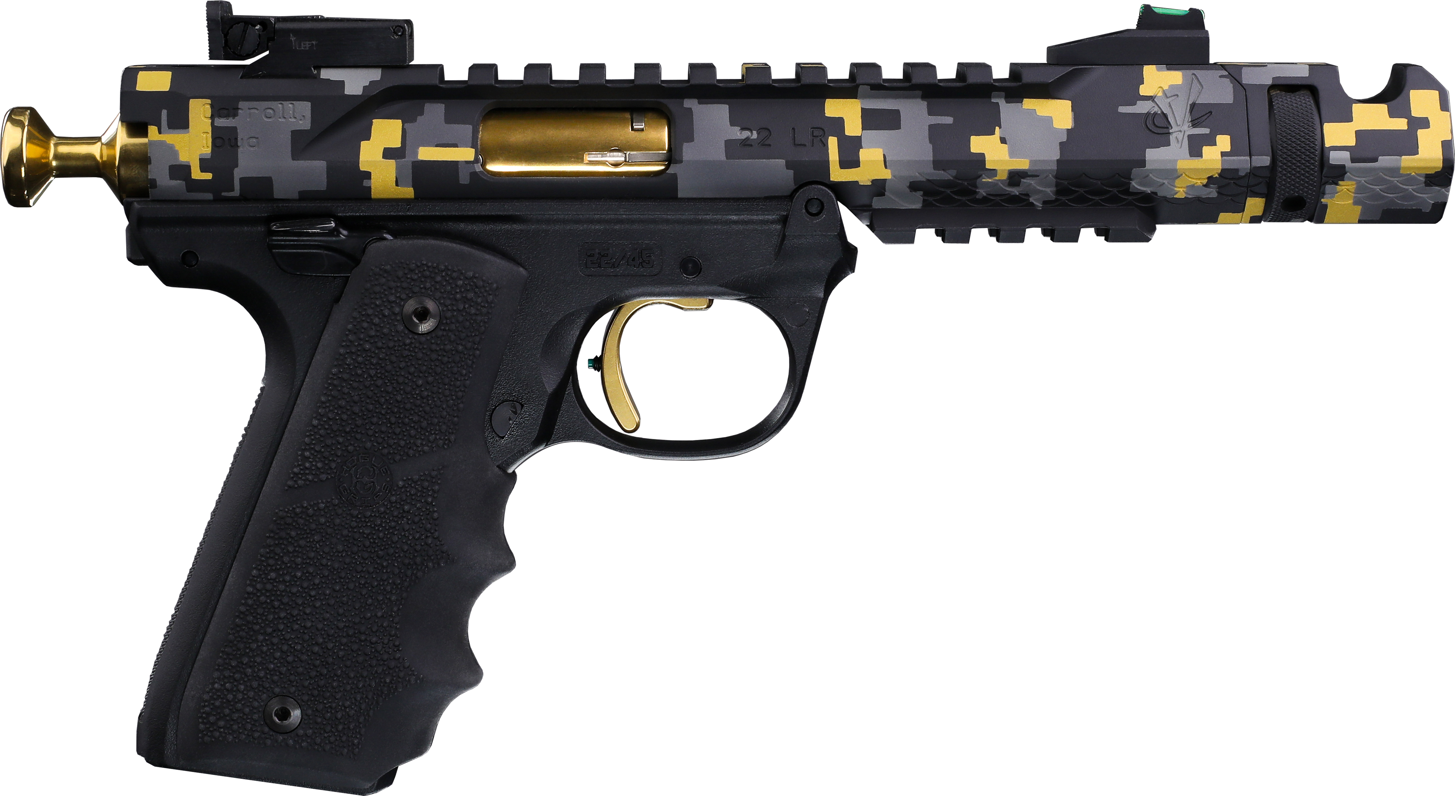 VOL BLK MBA 22LR 4.5B/GLD 10R