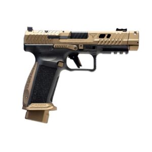 Canik TTI Combat Handgun 9mm Luger 18rd Magazines (2) 4.6" Barrel TTI Bronze