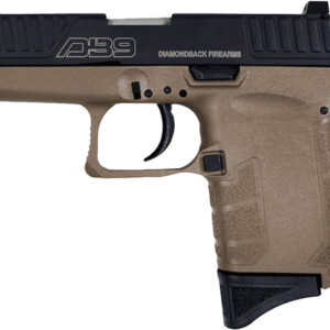 Diamondback Firearms DB9 Gen IV 9mm Semi-Auto Pistol - Flat Dark Earth | 3.1" Barrel