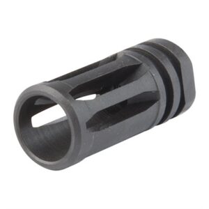 EXTENDED A2 FLASH SUPPRESSOR 22 CALIBER 1/2-28 STEEL BLACK