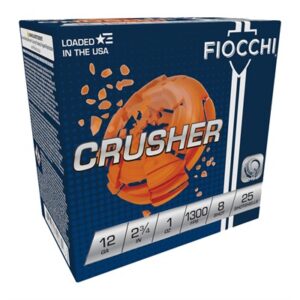 12 GAUGE 2-3/4'' 1 OZ #8 SHOT 25/BOX