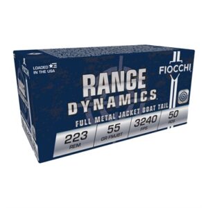 223 REMINGTON 55GR FULL METAL JACKET 50/BOX
