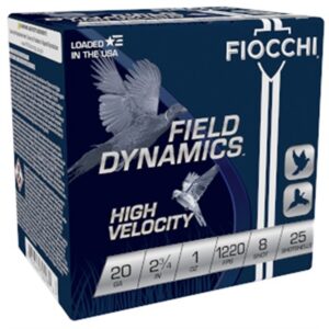 FIOCCHI 20 GA 2-3/4'' #8