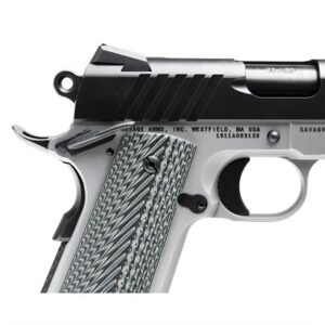 1911 GOV'T 9MM AUTO WITH RAIL 5'' BBL (2) 10 RD MAGS 2-TONE