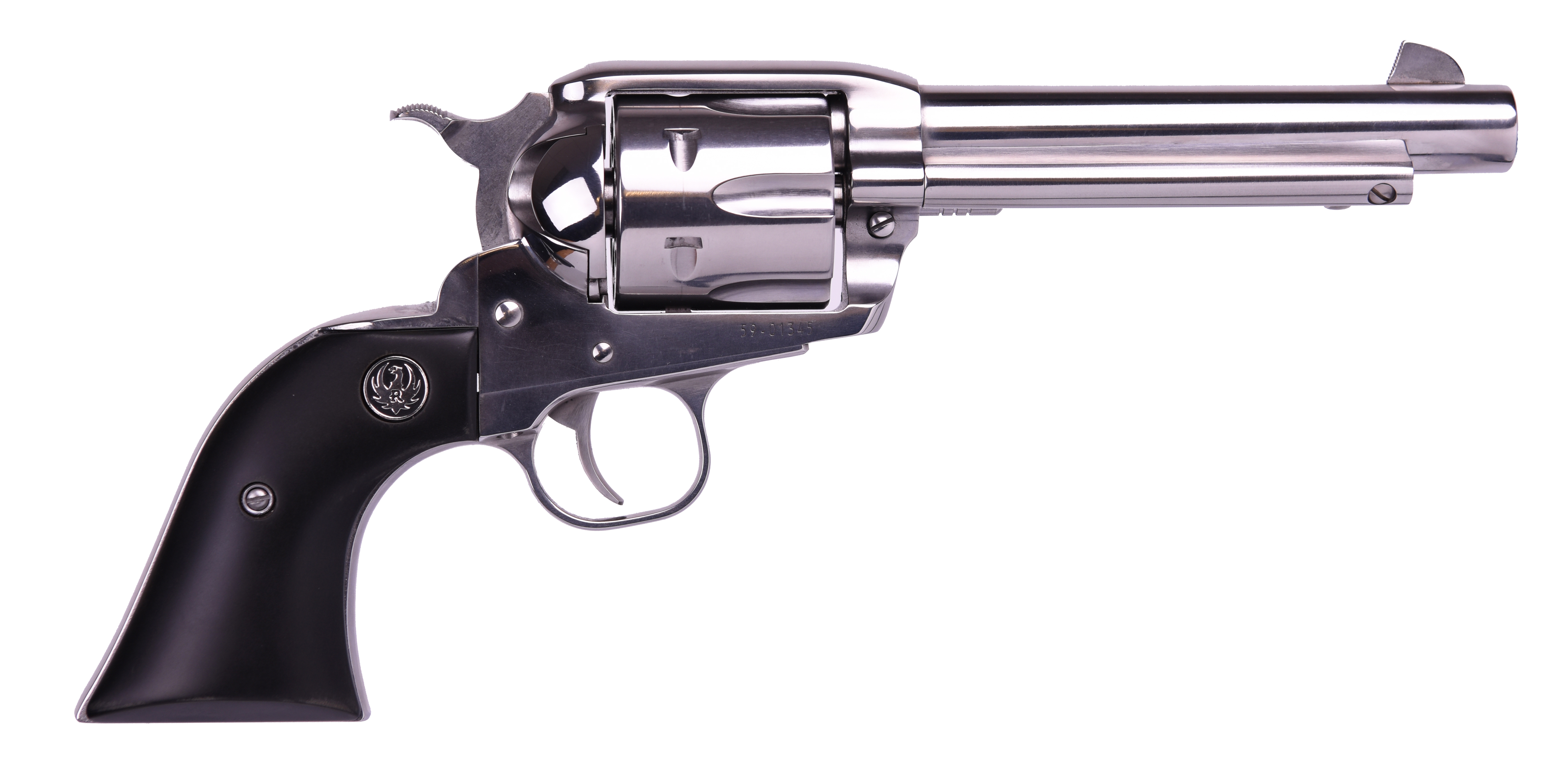 RUGER VAQUERO 44MAG SS/BLK 5.5" FS