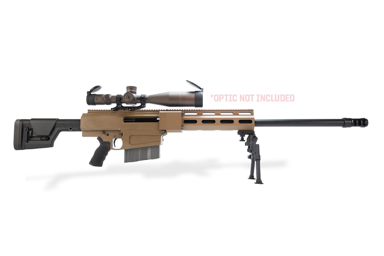 Bushmaster BA50 Bolt Action Rifle - FDE | .50 BMG | 29" Barrel | 14" Handguard