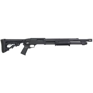 590R 12 GAUGE 18.5'' BBL 7 ROUND BLACK W/PICATINNY RAIL
