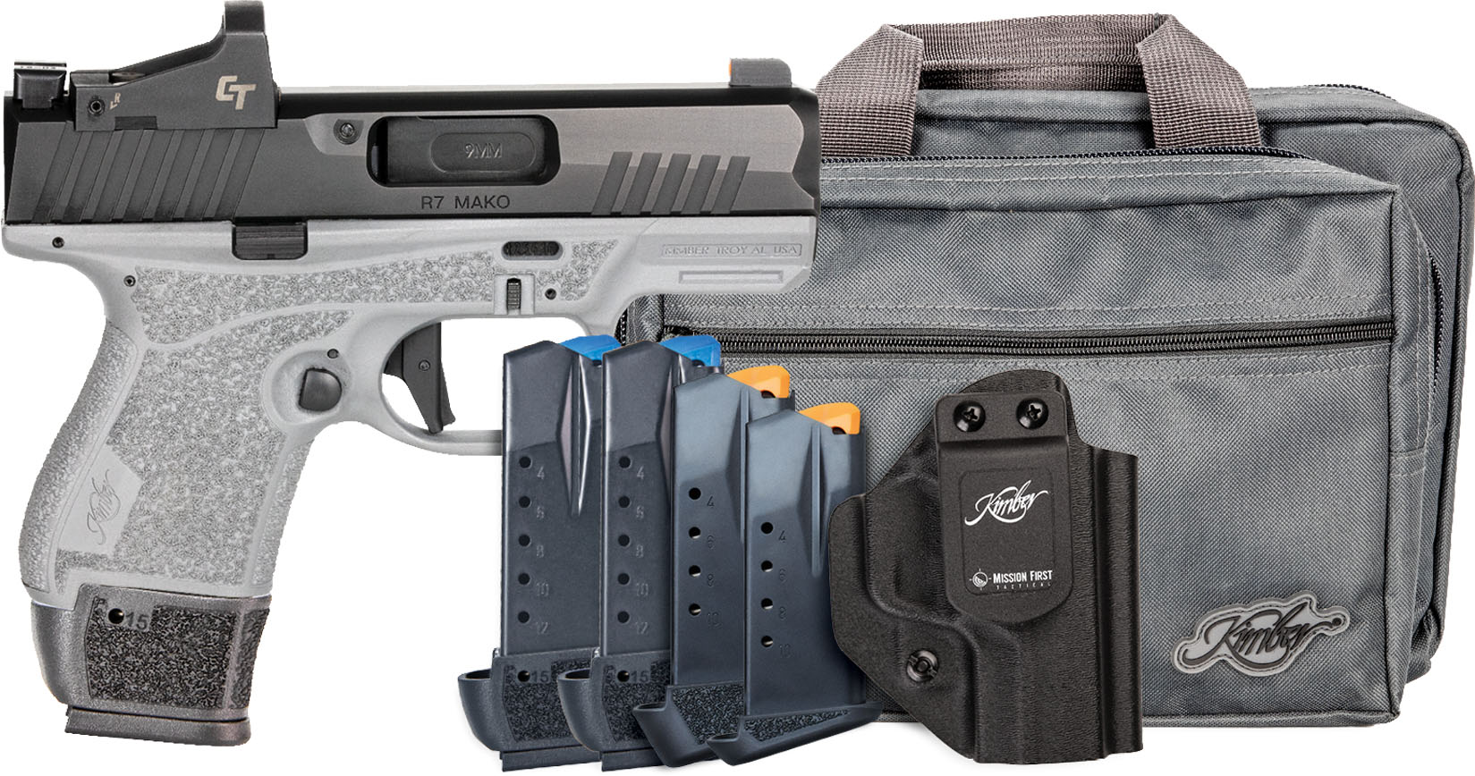 KMB R7 MAKO CTC 9MM 3B 15RD GY