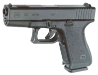 GLOCK 19C 9MM LUGER FS 15-SHOT - COMPENSATED BLACK TALO