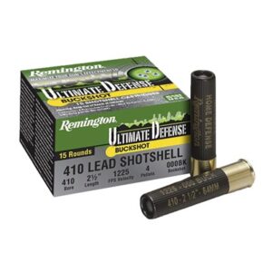 ULTIMATE DEFENSE 410 BORE 3'' 5 PELLETS #000 SHOT 15/BOX
