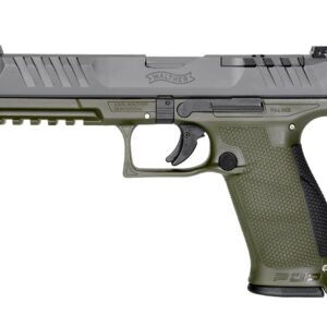 WALTHER ARMS PDP 9MM FS 5" BLK/GRN 10+1 OR