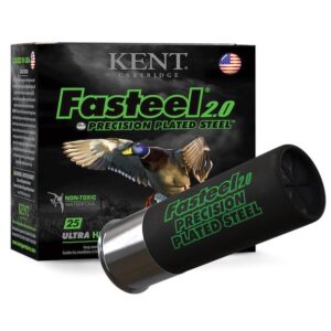 Kent Fasteel 2.0 Shotshells 12 ga 3-1/2" 1-3/8oz 1550 fps #BBB 25/ct