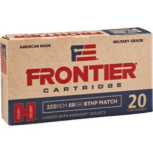 223 REMINGTON 68GR HOLLOW POINT BOAT TAIL 20/BOX