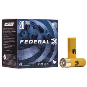 GAME LOAD UPLAND 20 GAUGE 2-3/4'' 7/8OZ #8 SHOT 25/BOX