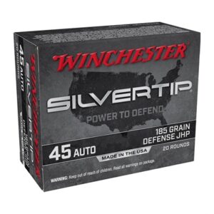 45 ACP 185GR DEFENSE JACKETED HOLLOW POINT 20/BOX