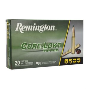 CORE-LOKT TIPPED 30-06 SPRINGFIELD 165GR POLYMER TIP 20/BOX