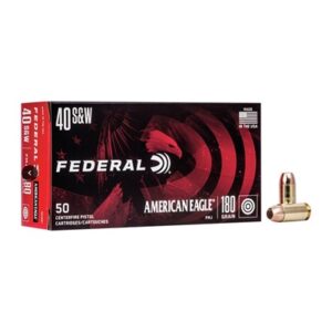40 S&W 180GR FULL METAL JACKET 50/BOX