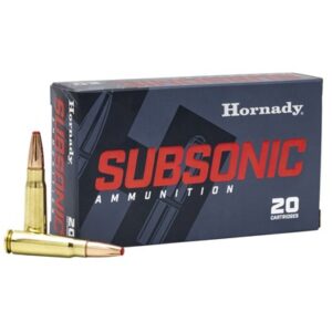 7.62X39MM 255GR SUB-X SUBSONIC BOAT TAIL 20/BOX