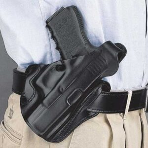 DESANTIS THUMB BREAK SCABBARD - RH OWB FITS GLOCK 48 BLACK