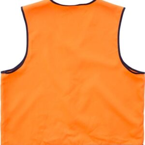 ALLEN DELUXE HUNTING VEST - ORANGE LARGE 2 FRONT POCKETS