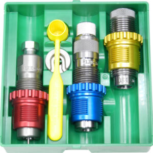 LEE PACESETTER 3-DIE SET & - BREECH LOCK BUSHINGS 22-250
