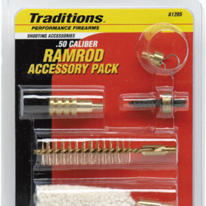 TRADITIONS RAMROD ACCY TIPS - 50 CALIBER 10/32 THREADS 6PC