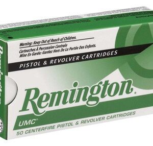 REMINGTON UMC 40 SW 180GR FMC - TRUNCATED CONE 50RD 10BX/CS