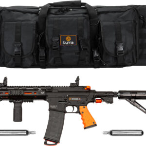 BYRNA MISSION 4 LAUNCHER BLACK - /ORG W/2 88GR CO2