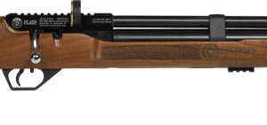 HATSAN FLASH QE .22 PCP 1120 - FPS WALNUT/BLUED W/ 2 MAGS