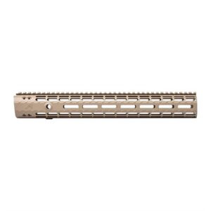 GEN-2 ENHANCED 15'' M-LOK HANDGUARD FREE FLOAT FOR AR-15 FDE