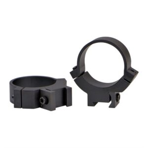 30MM HIGH (1.115'') DOVETAIL RINGS, BLACK