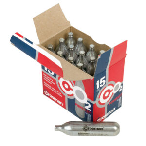 CROSMAN CO2 CARTRIDGES - 15CT